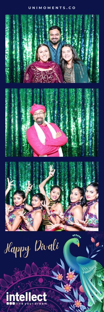 Diwali event branded print design